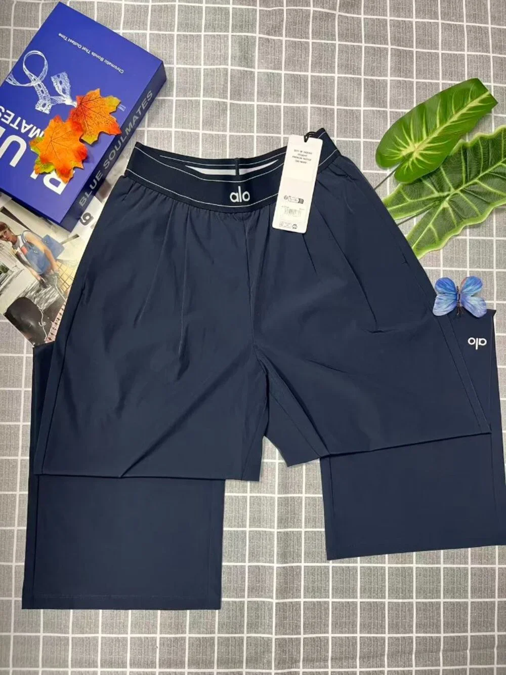 New🌃ALO Yoga Suit Up Trouser Navy Blue 💍(Regular) 30-inch inner seam